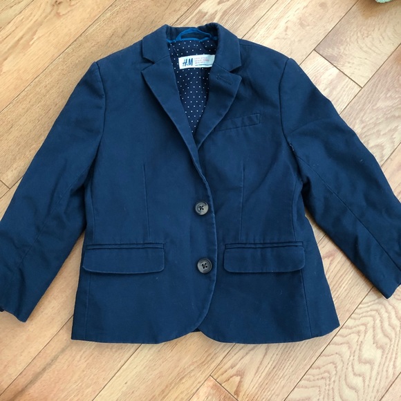 H&M Jackets & Coats Hm Blue Blazer Poshmark